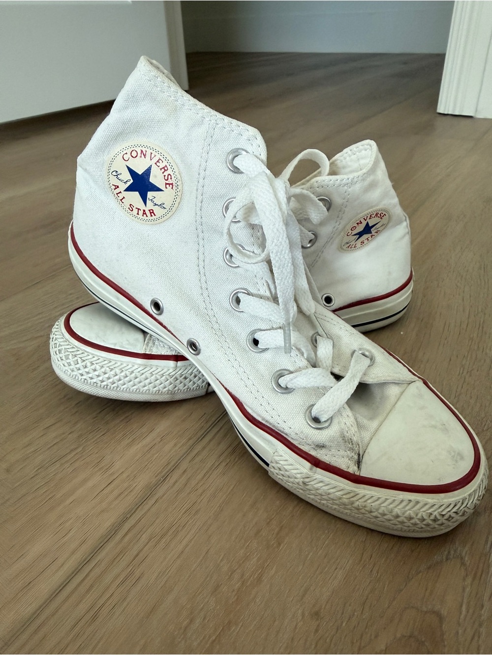 Converse All Star High Top Sneakers - White